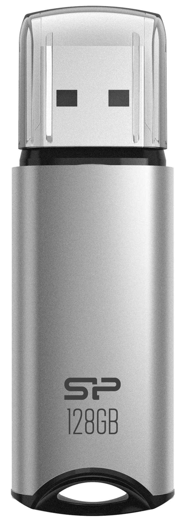 USB Flash Silicon Power Marvel M02 128 GB stříbrný