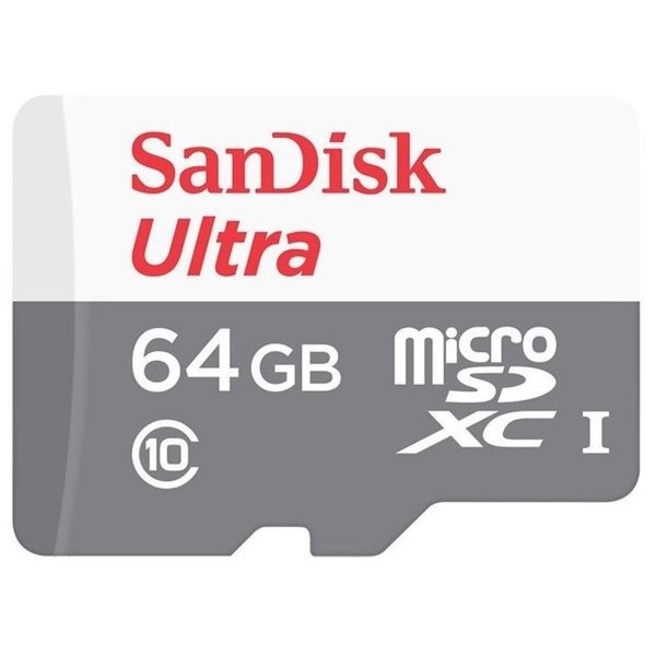 Paměťová karta SANDISK Micro SDXC Ultra Android 64GB UHS-I (100R/20W)