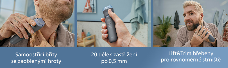 Zastřihovač vousů Philips BT3617/15 Series 3000