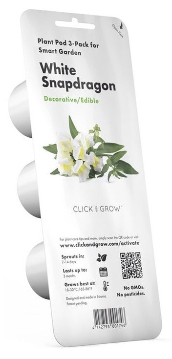 Semínka Click and Grow s rychlým cyklem pěstování, 3 ks sazenic