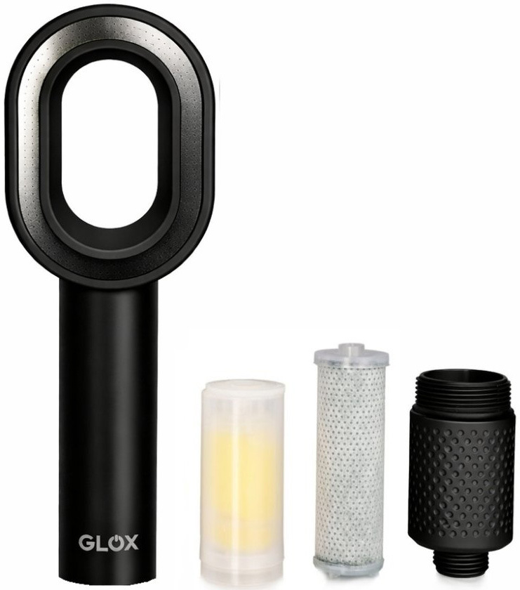 Filtrační sprchová hlavice GLOX SH001B, sada