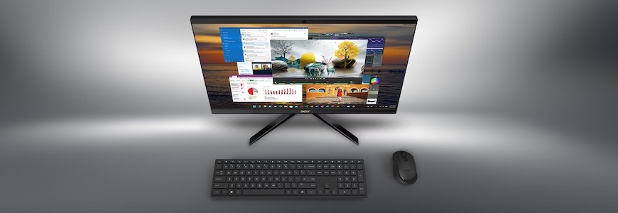 Pyšní se velikostí 23,8 palců a rozlišením Full HD. Díky tomu se můžete těšit na ostré barvy a dechberoucí detaily.