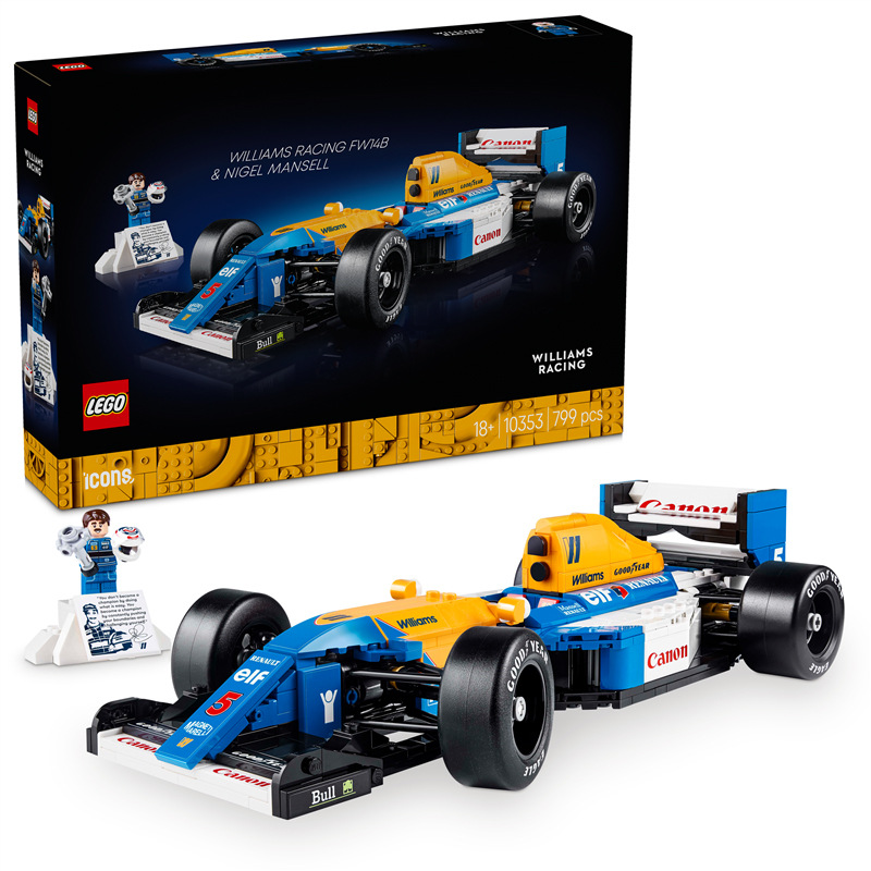 Stavebnice LEGO® Icons 10353 Williams Racing FW14B a Nigel Mansell