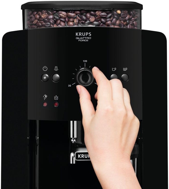 Automatický kávovar Krups Arabica EA811010 černý
