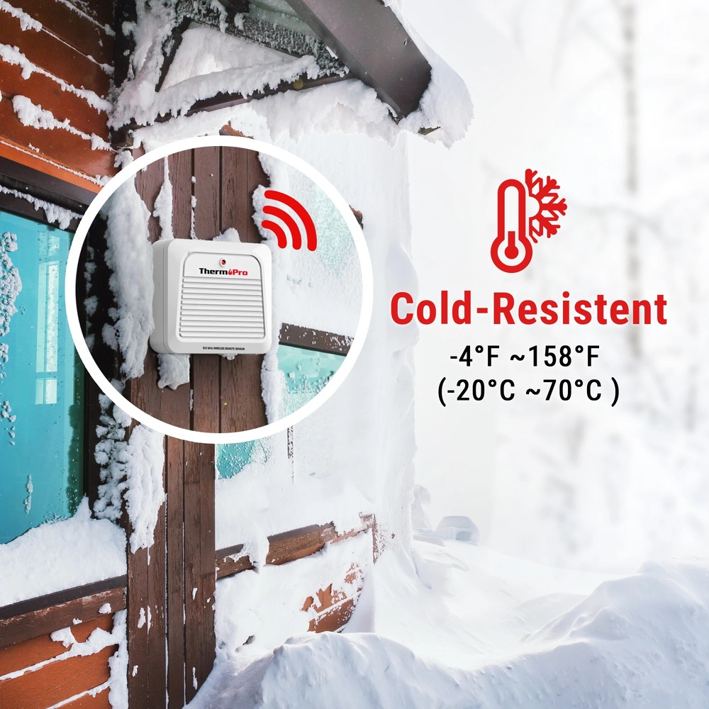 Čidlo pro meteostanice ThermoPro TX-7C, pro TP280C, 868MHz bílý