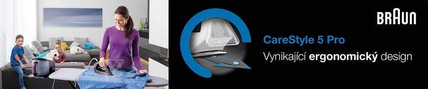 Žehlicí systém Braun CareStyle 5 IS 5155 BK černý/fialový Žehlicí systém Braun CareStyle 5 IS 5155 BK černý/fialový