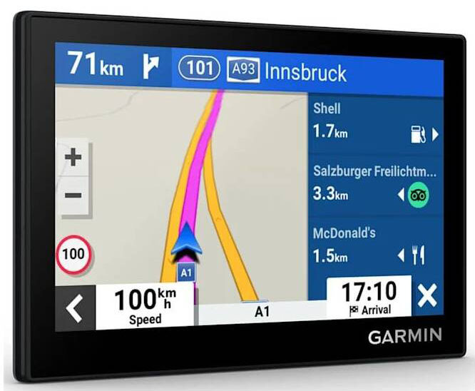 Navigační systém GPS Garmin Drive 53 Live Traffic USB-C černý