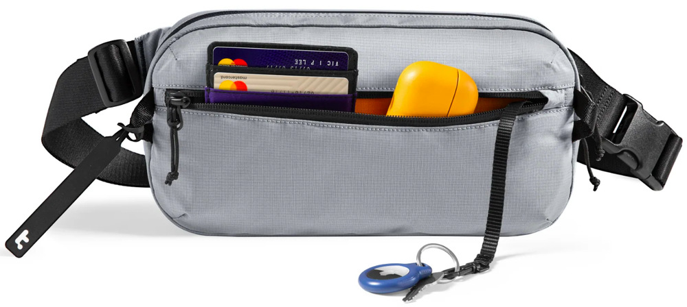 Taška přes rameno tomtoc Aviator - T33 Chest Bag L - šedá