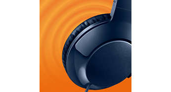 Sluchátka Philips SHB3075BL modrá
