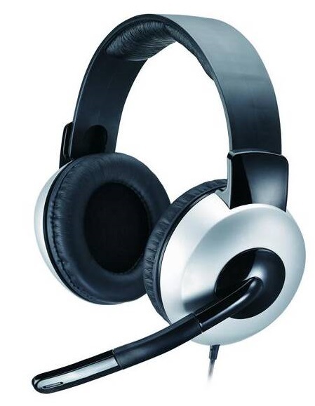 Headset Genius HS-05A černý/stříbrný