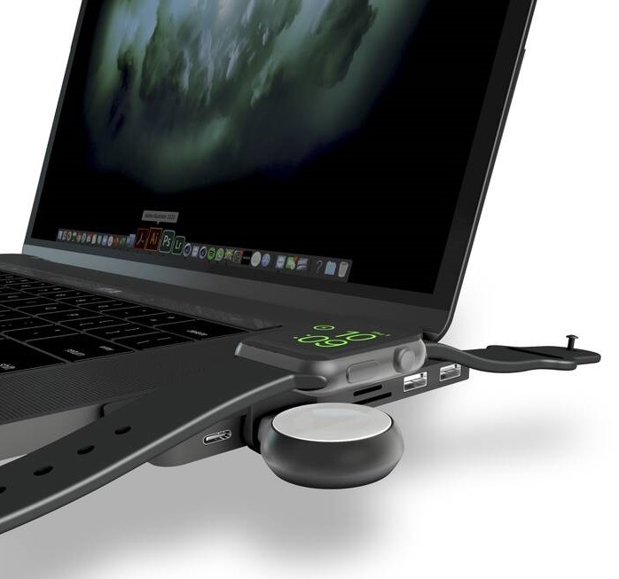 Nabíječka ZENS Aluminium Apple Watch USB-Stick MFI