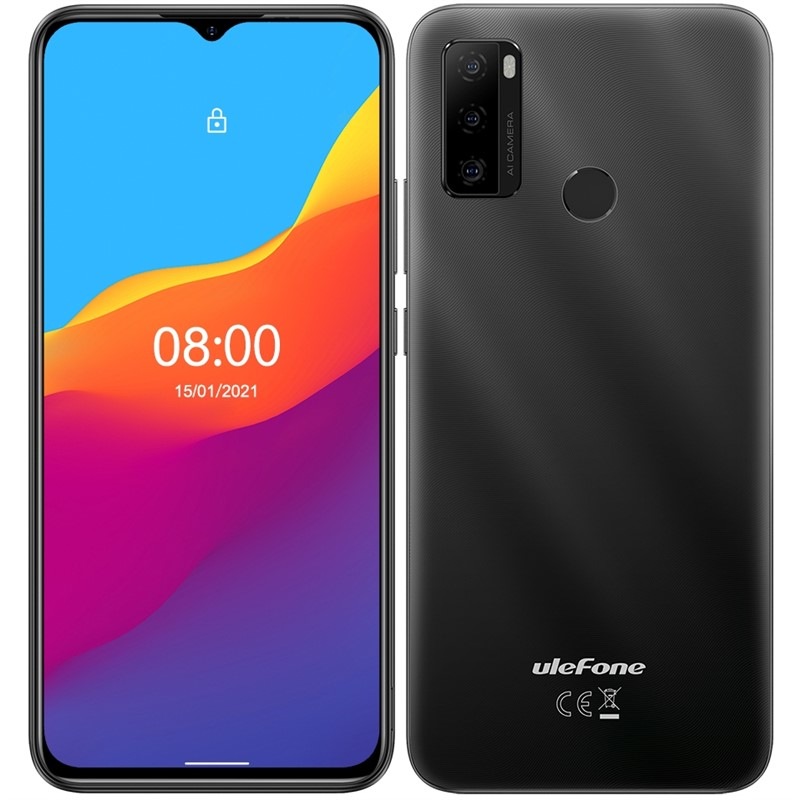 Mobilní telefon UleFone Note 10 Dual SIM černý