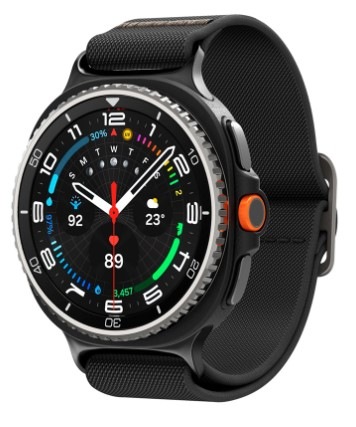 Řemínek Spigen Lite Fit na Samsung Galaxy Watch 8 46mm/44mm/40mm černý