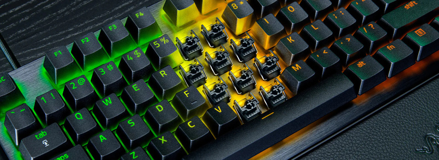 Klávesnice Razer Huntsman V3 Pro 8KHz, US Layout černá Klávesnice Razer Huntsman V3 Pro 8KHz, US Layout černá