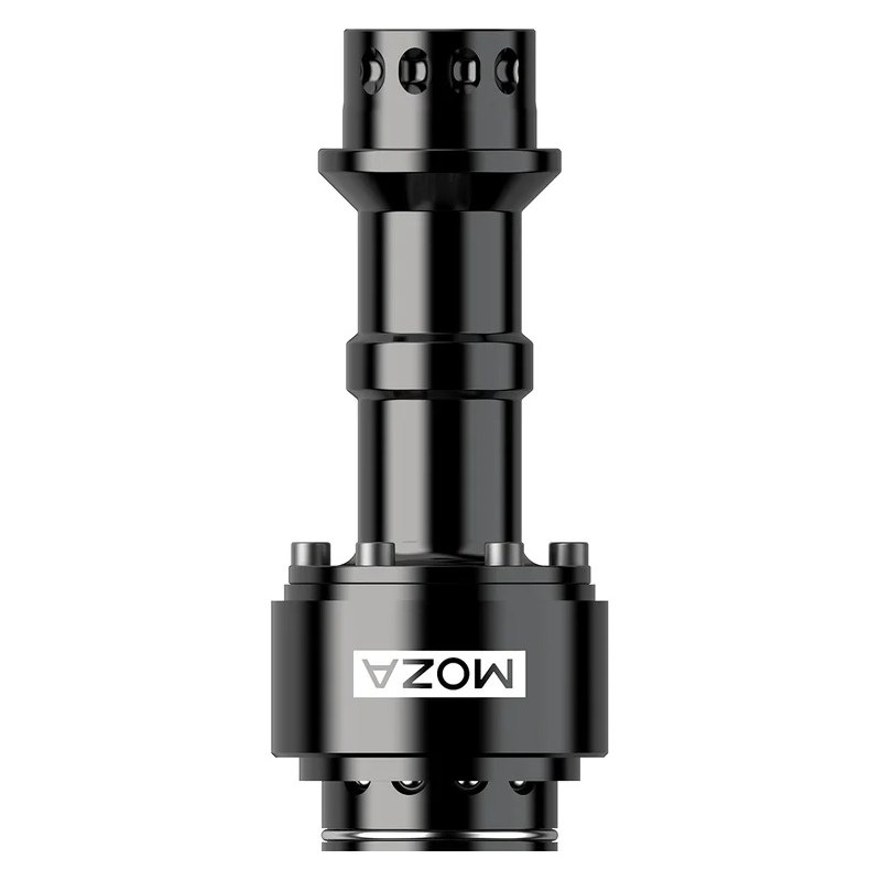Prodloužení volantového sloupku Moza Racing Base Extension Rod v černé barvě.