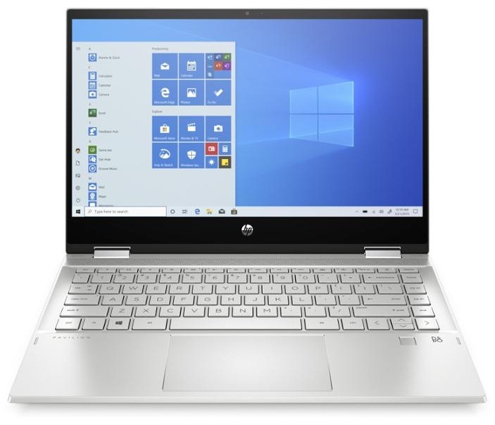 Notebook HP Pavilion x360 14-dw0600nc stříbrný