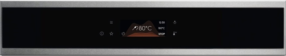 Trouba Electrolux Série 700 LOE8P39X černá/nerez Electrolux LOE8P39X ovládací panel