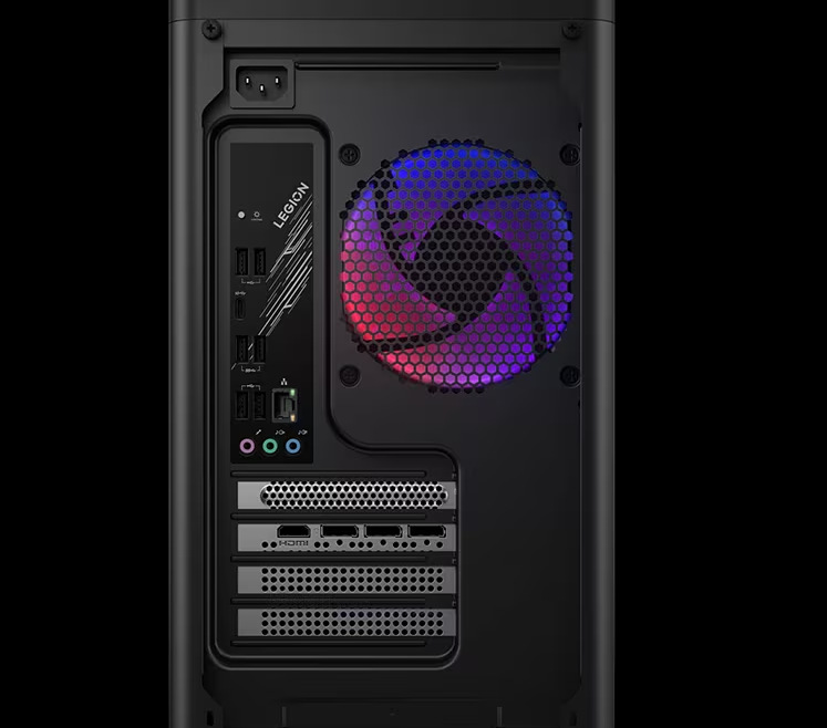 Herní počítač Lenovo Legion T5 30AGB10 + Game Pass předplatné na 3 měsíce černý Lenovo Legion T5 30AGB10 nabízí USB-A i USB-C