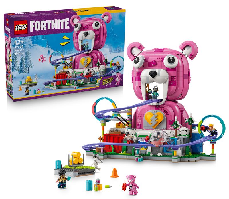 Stavebnice LEGO® Fortnite® 77082 Rave Cave, 1 963 dílků