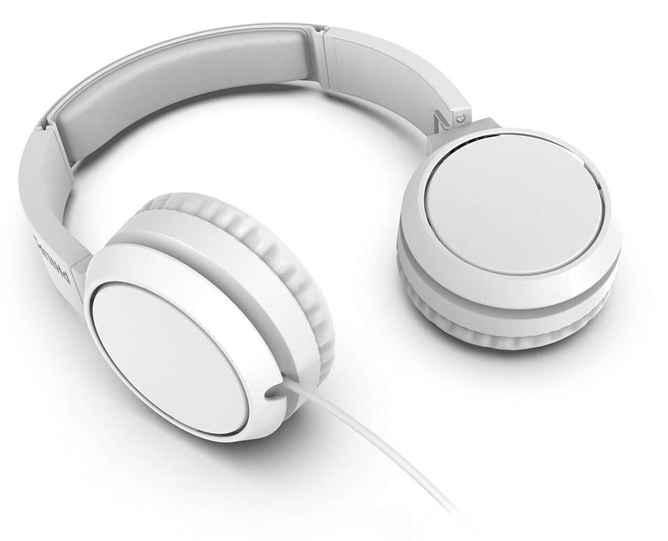 Sluchátka Philips TAH4105 bílá Sluchátka Philips TAH4105 bílá