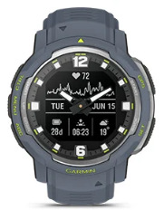 Chytré hodinky Garmin Instinct Crossover - Standard Edition modré