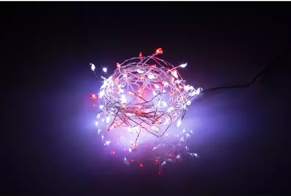 Vánoční osvětlení RETLUX RXL 381, nano řetěz, 30 LED, 3 m, červenobílá Vánoční osvětlení RETLUX RXL 381, nano řetěz, 30 LED, 3 m, červenobílá