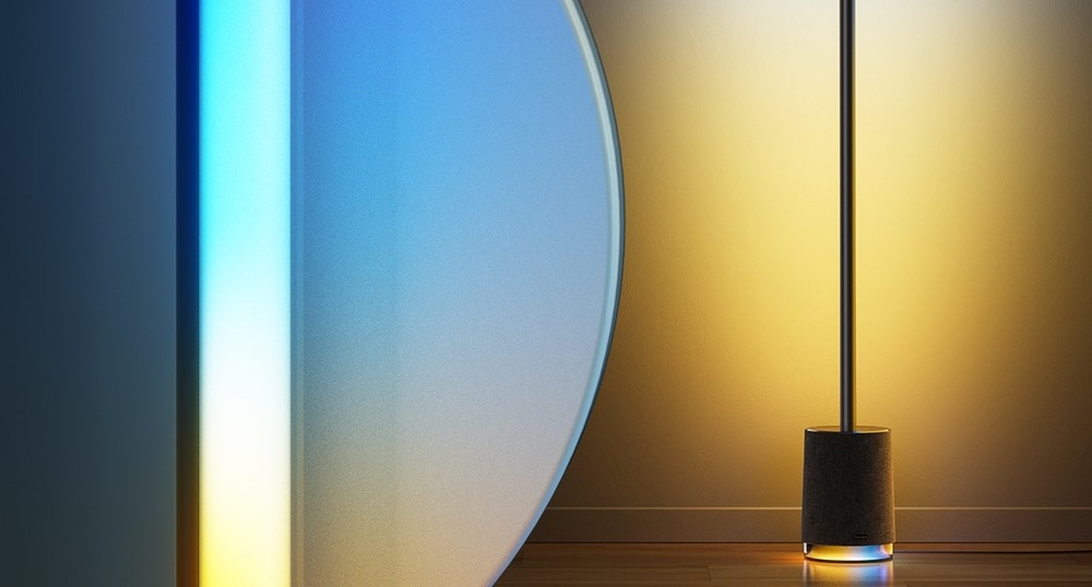 Stojací lampa Govee Floor Lamp Pro RGBICWW LED + ovladač CZ černá