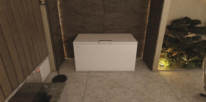 Mraznička Haier HCE520E bílá Mraznička Haier HCE520E bílá