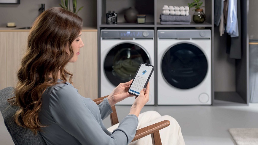 Pračka Haier HW90-B14367TU1-S bílá