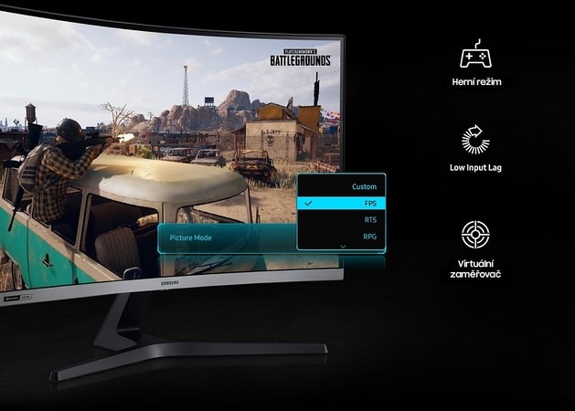Herní monitor Samsung C27RG50 Herní monitor Samsung C27RG50