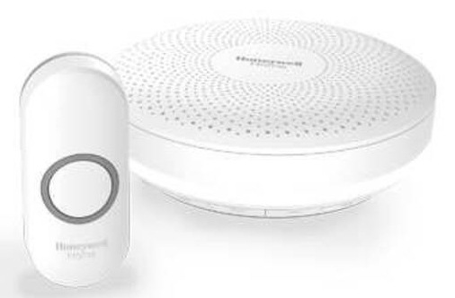 Zvonek bezdrátový Honeywell DCR313N, 150 m, 6 melodií, na baterie