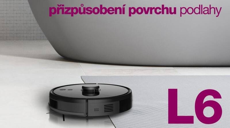 Robotický vysavač Salente RTX-L6