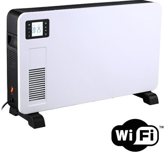 Teplovzdušný konvektor Solight KP02WIFI bílý
