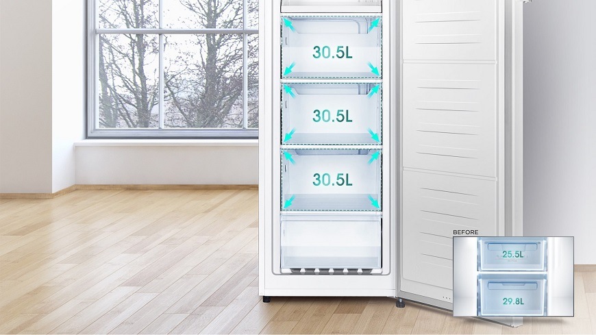 Mraznička Hisense FV191N4AW2 bílá Mraznička Hisense FV191N4AW2, bílá, cirkulace vzduchu