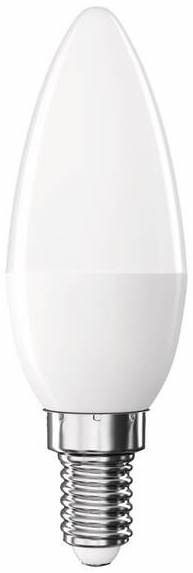 Žárovka LED EMOS Classic Candle, 6,5 W, 806lm, E14, teplá bílá