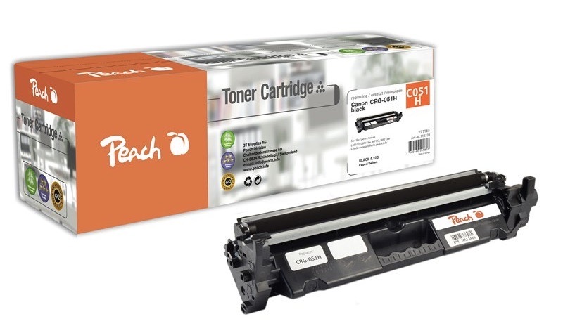 Toner Peach Canon CRG-051H, 4100 stran černý