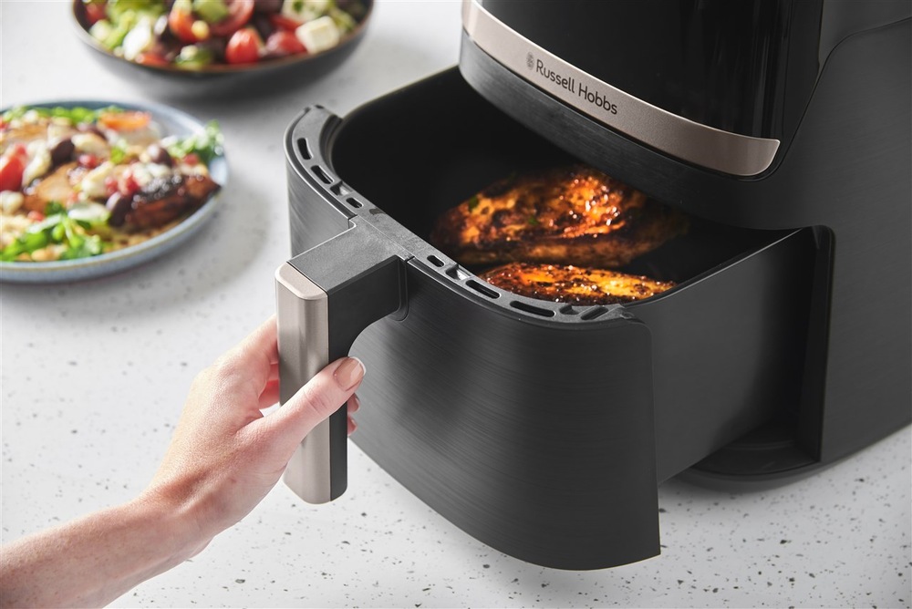Fritéza horkovzdušná RUSSELL HOBBS Satisfry Air 27620-56, 5,5 l černá