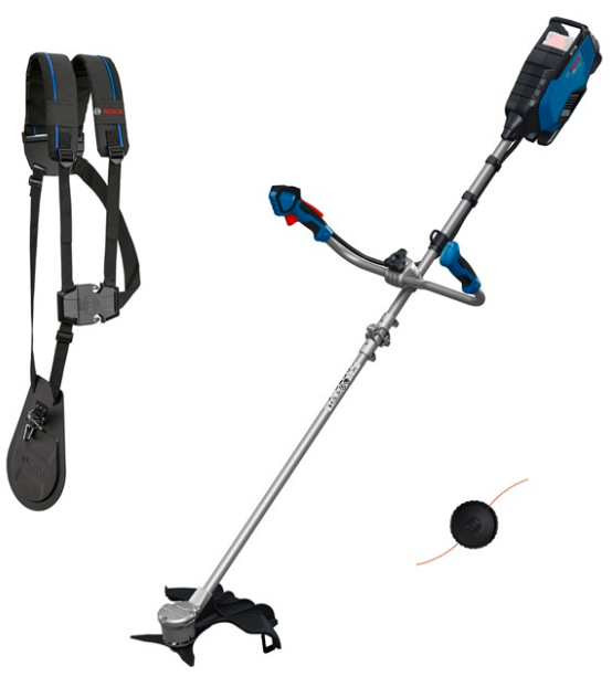 Křovinořez Bosch Professional GFR 18V-25BH s baterií, strunovou hlavou a ramenním popruhem