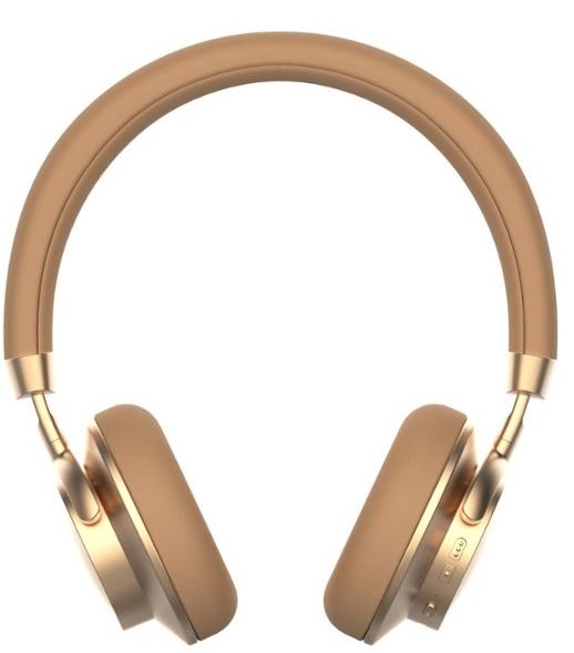 Sluchátka Defunc BT Headphone PLUS zlatá/béžová