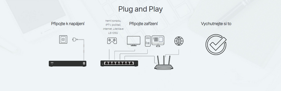 Switch TP-Link LS108G Switch TP-Link LS108G