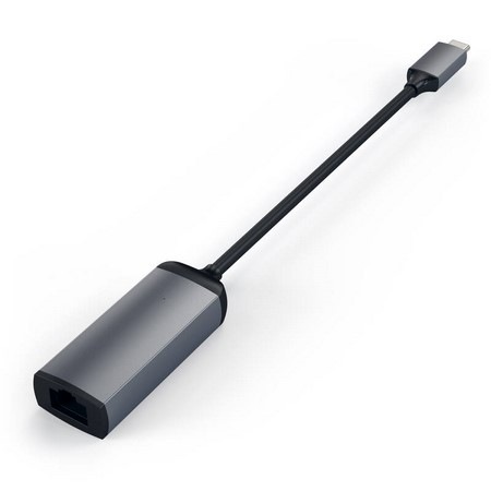 Síťová karta Satechi Aluminium USB-C/RJ45 šedý