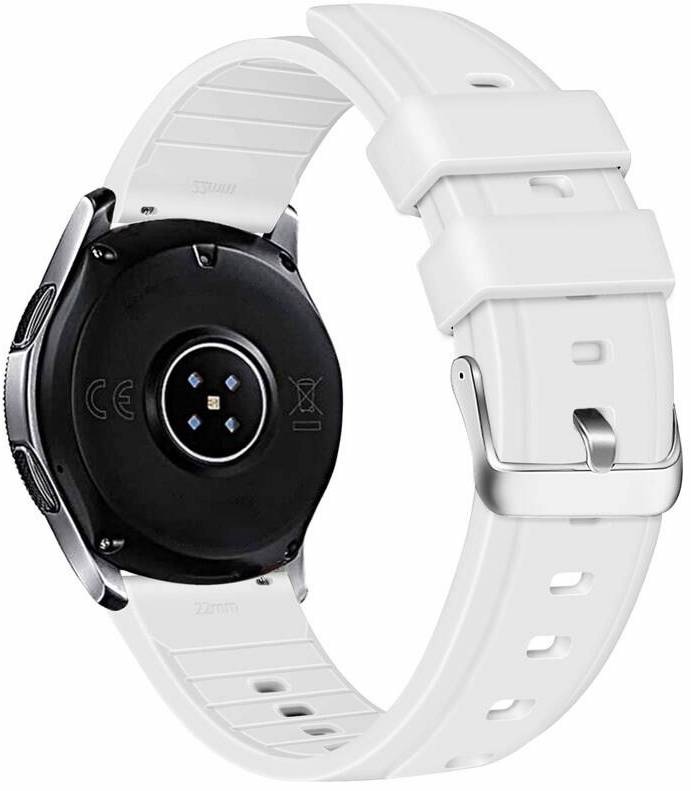 Řemínek RhinoTech univerzální silikonový Quick Release 20mm bílý