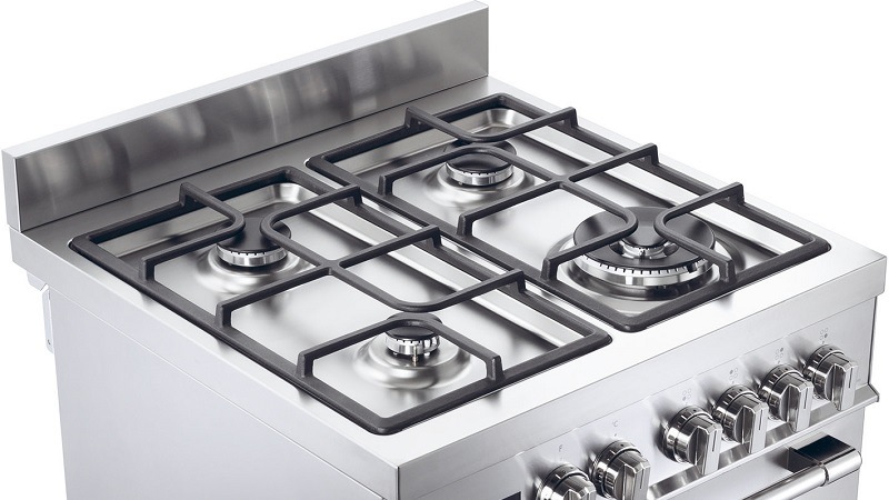 Kombinovaný sporák Haier HGM64TC1XS nerez
