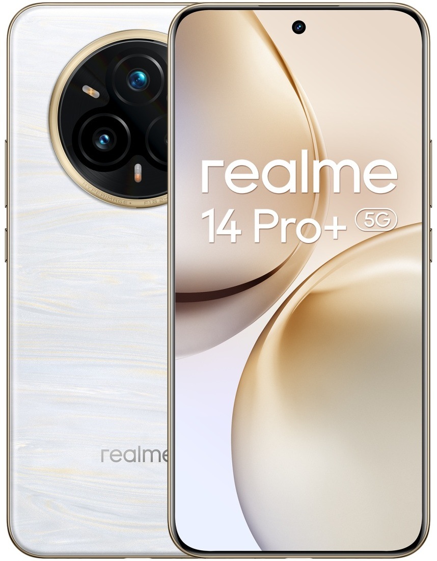 Mobilní telefon realme 14 Pro+ 5G 12 GB / 512 GB bílý