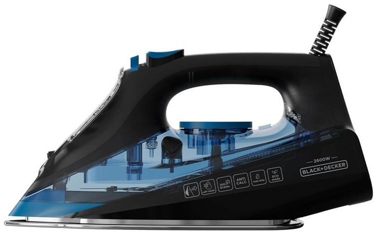 Žehlička Black+Decker BXIR2606E s keramickou žehlicí plochou 