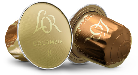 Kapsle pro espressa L’OR COLOMBIA (10 ks)