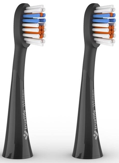 Náhradní hlavice TrueLife SonicBrush K150 UV Heads Whiten Plus (2 ks) černá