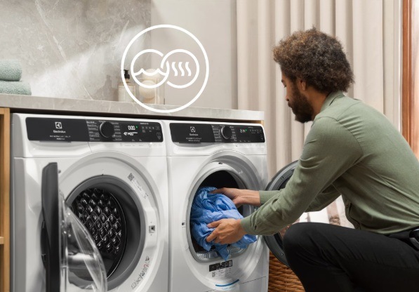 Sušička prádla Electrolux série 800 EW8D597RCC bílá Electrolux EW8D597RCC SyncDry