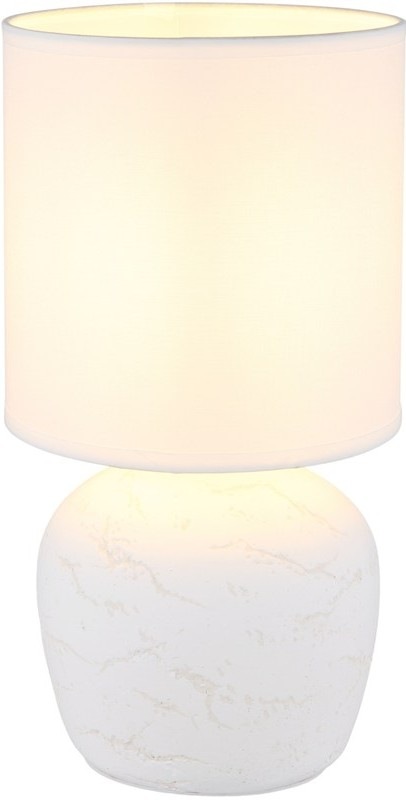 Stolní lampička GLOBO Marble s objímkou E14