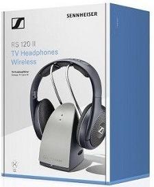 Sluchátka Sennheiser RS120-8 EU černá/šedá